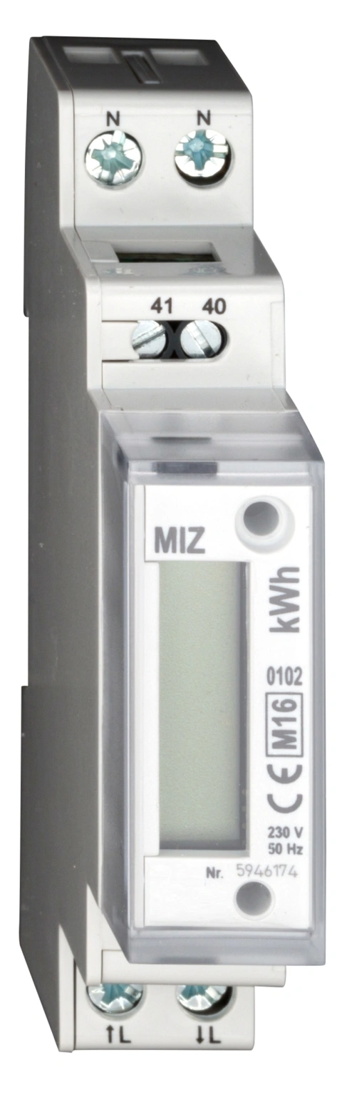 Contor monofazat 32A, măs. directă, MID, interfaţă în impuls