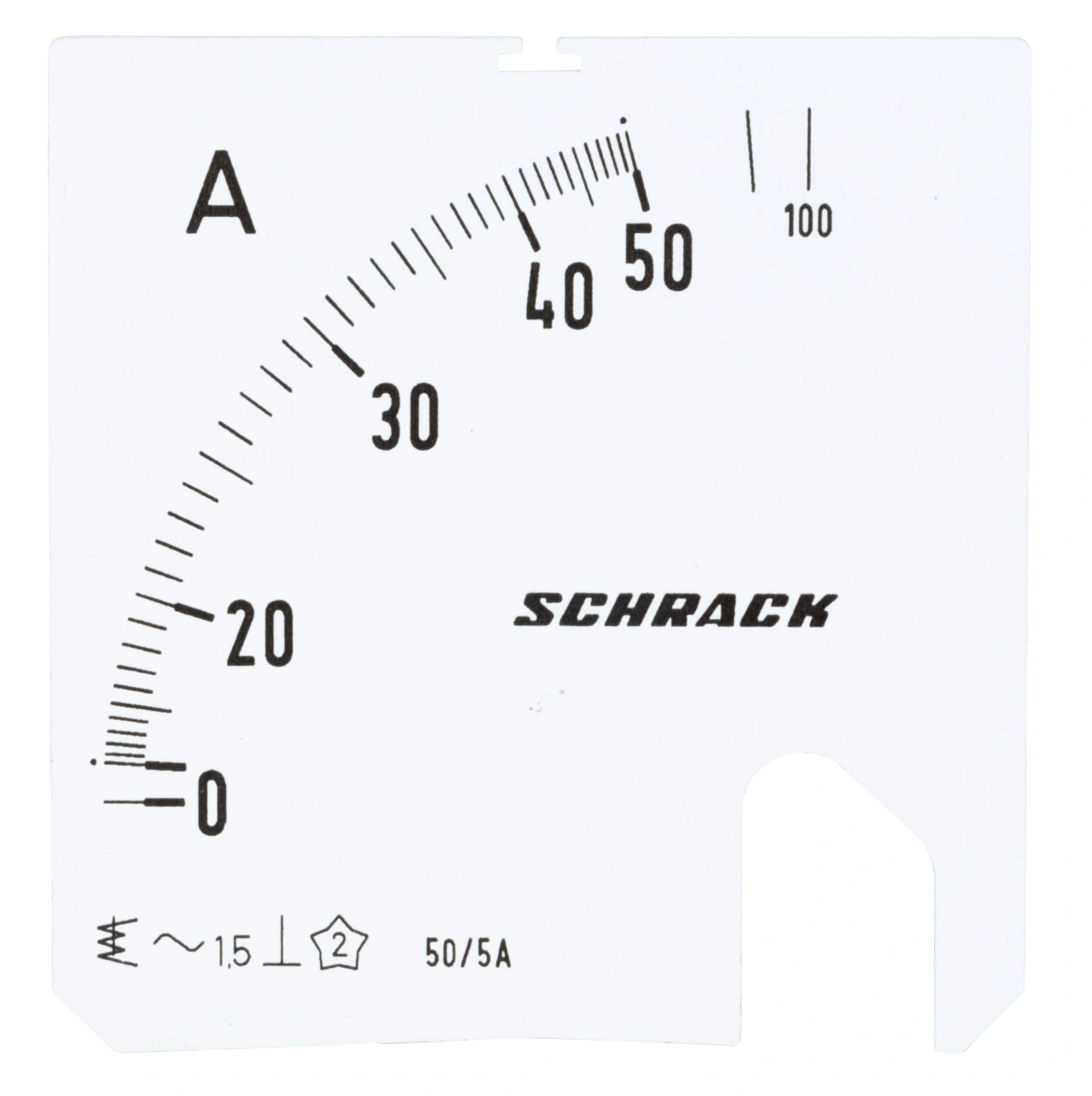 Scală 72*72mm, 50/100/5A, AC