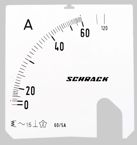 Scală 72*72mm, 60/120/5A, AC