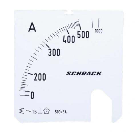Scală 72*72mm, 500/1000/5A, AC