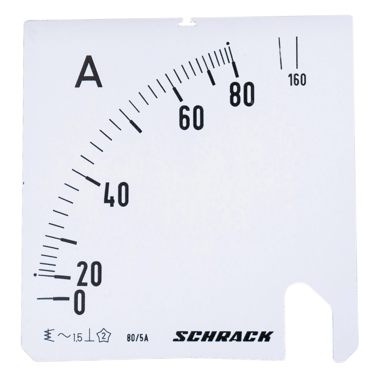 Scală 96*96mm, 80/160/5A, AC