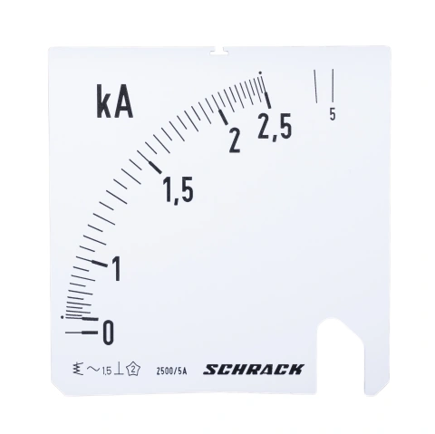 Scală 96*96mm, 2500/5000/5A, AC