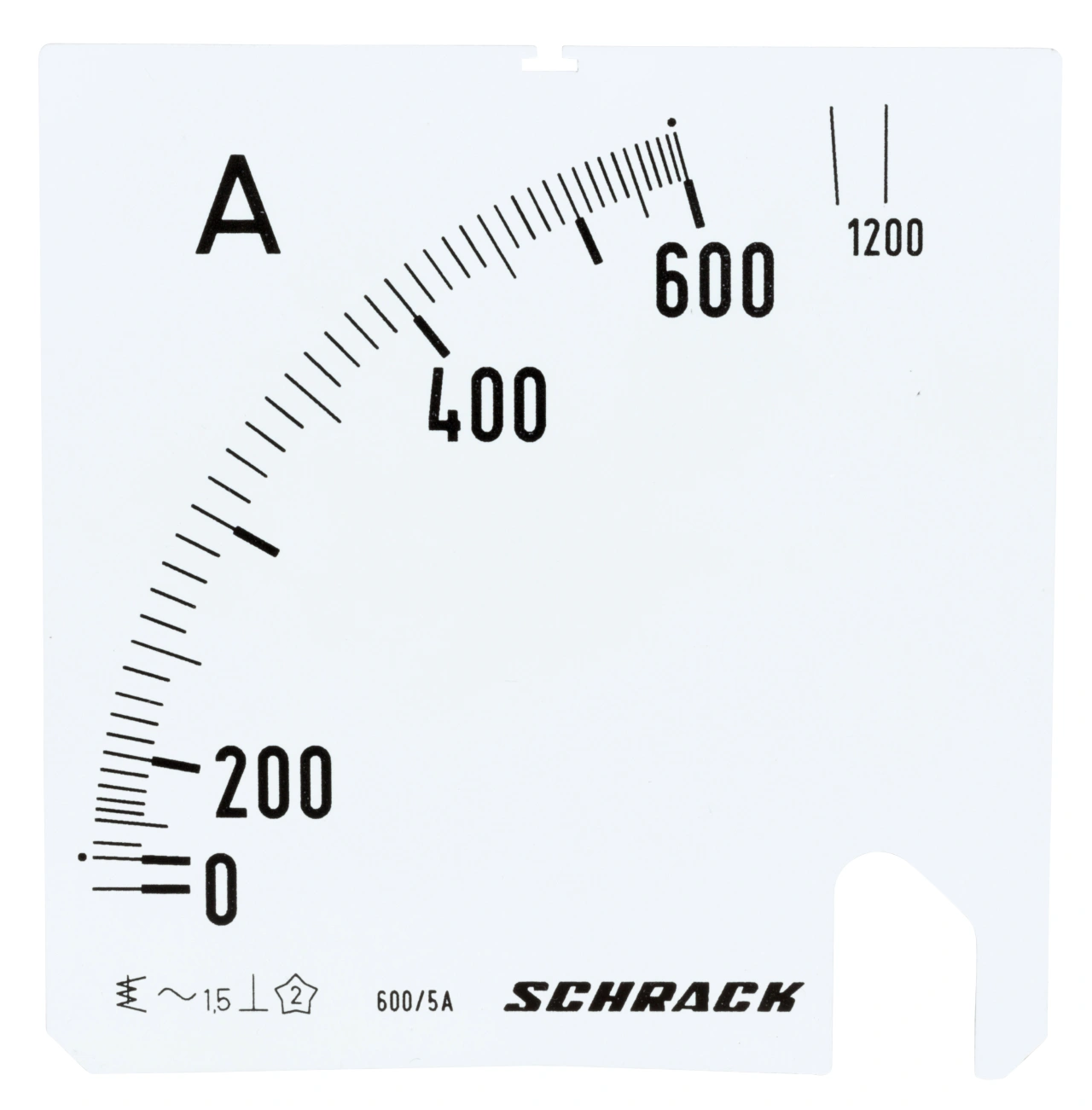Scală 96*96mm, 600/1200/5A, AC