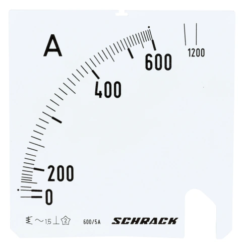 Scală 96*96mm, 600/1200/5A, AC