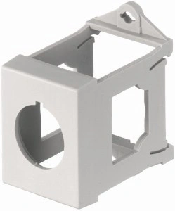 Rama adaptoare pentru montaj buton pe sina omega_1