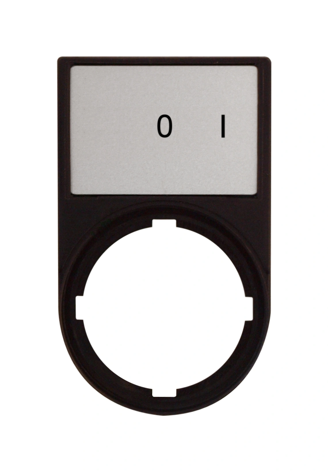Suport cu placa 30x50mm cu inscriptia 0 I