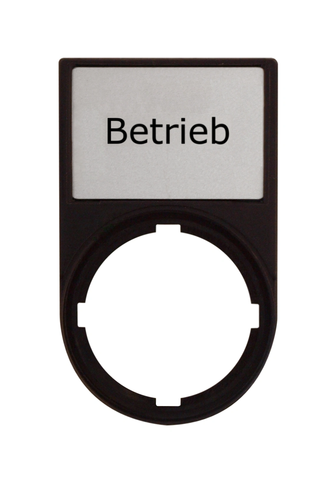 Suport cu placa 30x50mm cu inscriptia BETRIEB