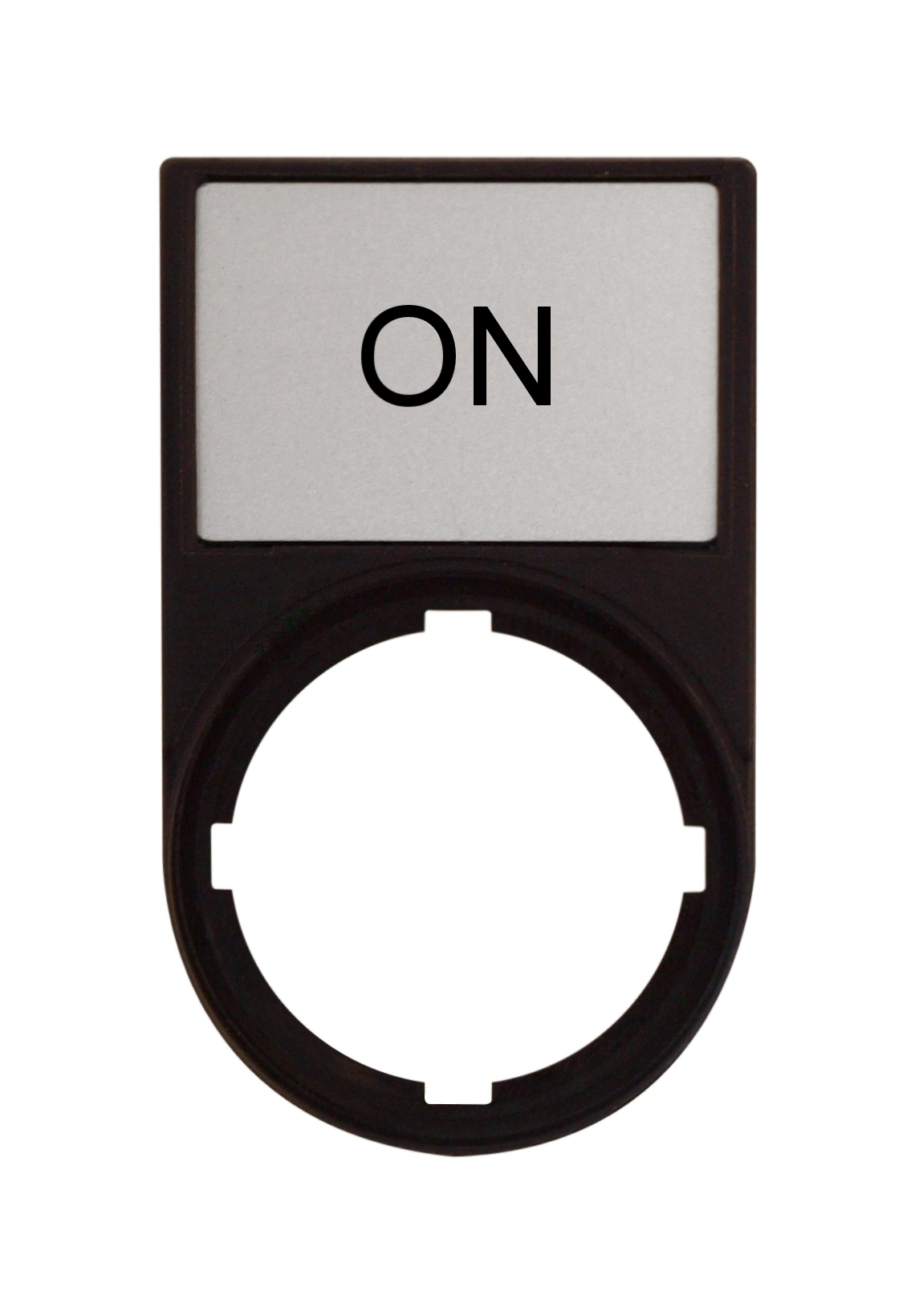 Suport cu placa 30x50mm cu inscriptia ON