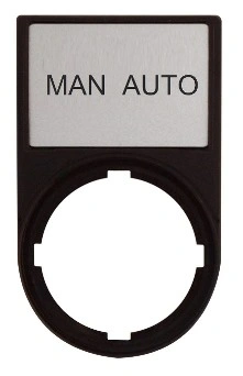 Suport cu placa 30x50mm cu inscriptia MAN AUTO
