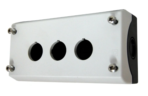 Carcasa lampa semnalizare 3 aparate gri