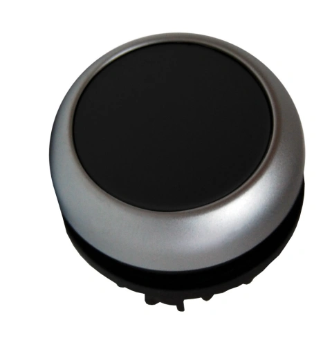 Buton comanda cu revenire negru