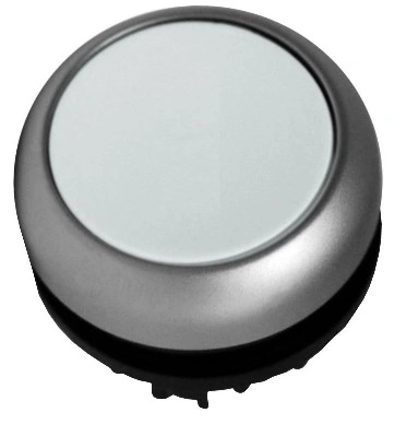 Buton comanda scund fara revenire alb