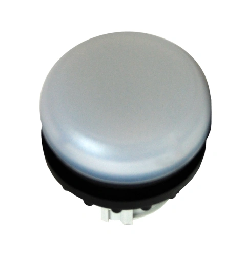 Capac lampa semnalizare scund alb