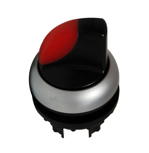 Buton selector 0-1 fara revenire rosu