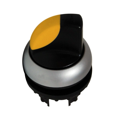 Buton selector 0-1 fara revenire galben
