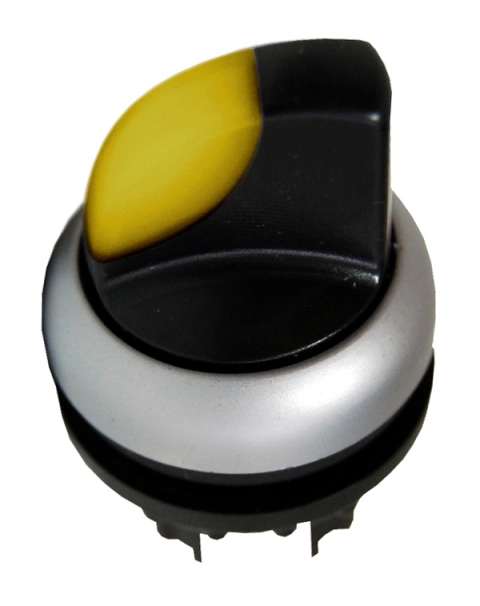 Buton selector 1-0-2 fara revenire galben