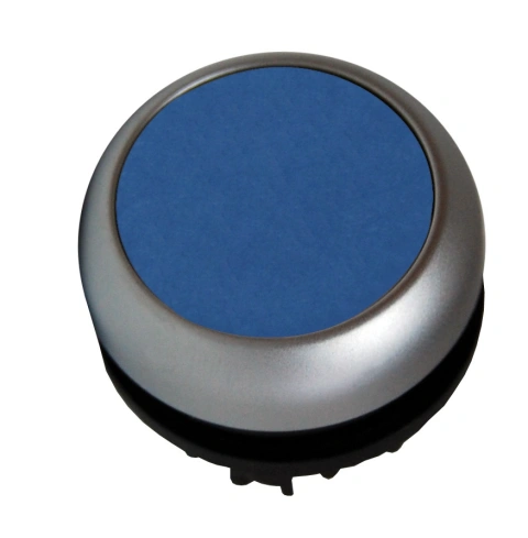Buton comanda iluminat scund fara revenire albastru