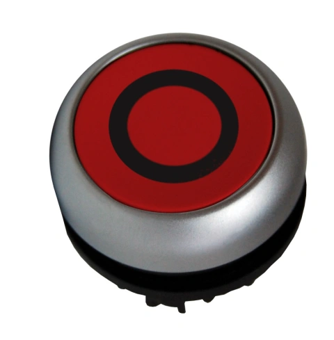 Buton comanda iluminat scund fara revenire rosu "0"