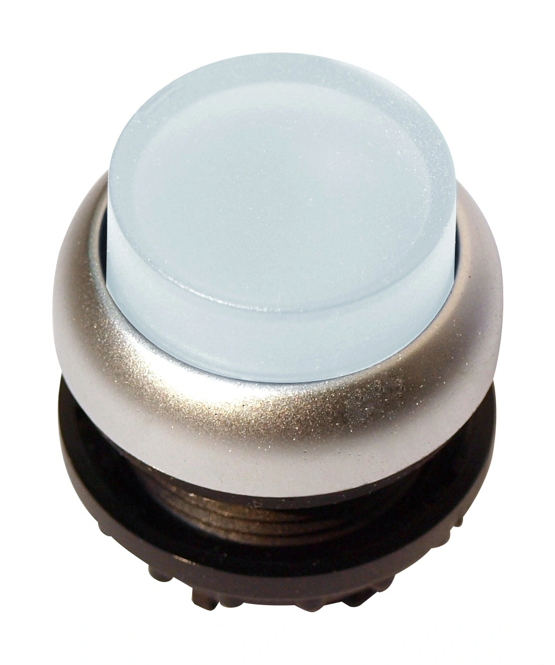 Buton comanda iluminat inalt cu revenire alb