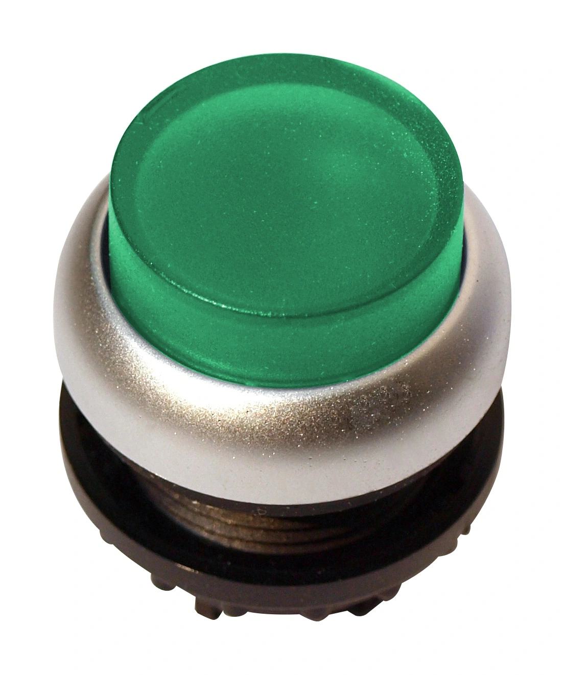 Buton comanda iluminat inalt cu revenire verde