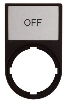 Eticheta cu suport 30x50mm "Off"