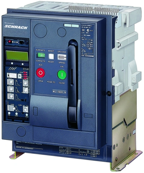 MO3, 4 poli, 4000A, 100kA, fix, contacte spate orizontale