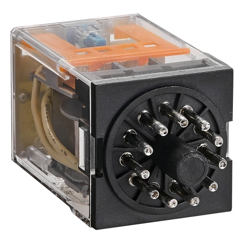 Releu broşabil, 11 pini, 3 CC, 220V c.c., 10A_2
