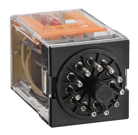 Releu broşabil, 11 pini, 3 CC, 230V c.a., 10A_2