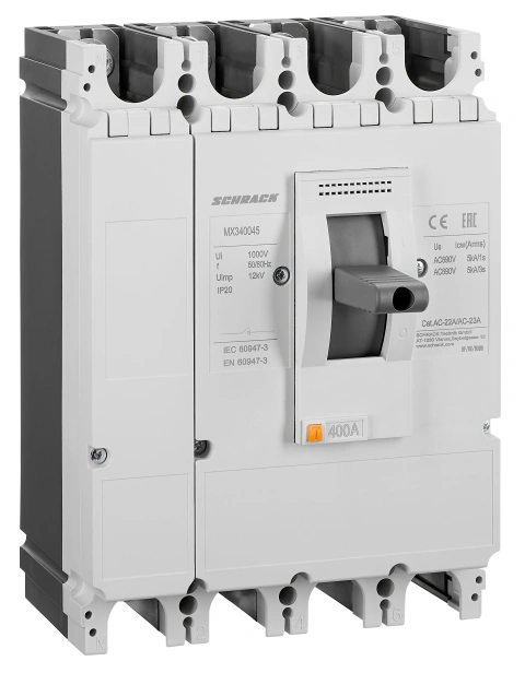 Comutator de putere MX3, 4 poli, 400A