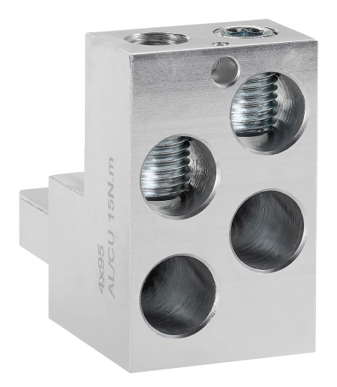 Cleme tunel 4x95mm² pt. MX3, 1 buc, max. 500A
