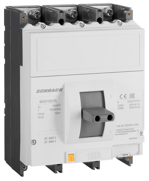 Comutator de putere MX4/1600 3 poli 1600A