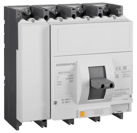 Comutator de putere MX4/1600 4 poli 1600A