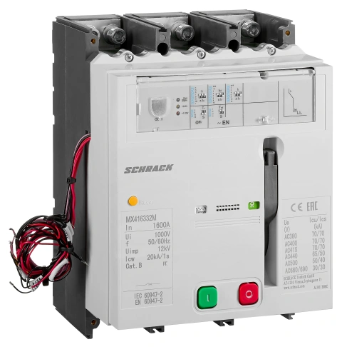 Întreruptor automat tip EN, 3P, 70kA, 1600A+Motor acţionare