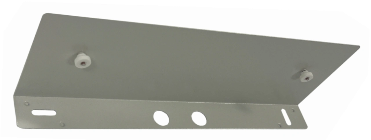 Parallel wall bracket white f.emergency luminaires design C1