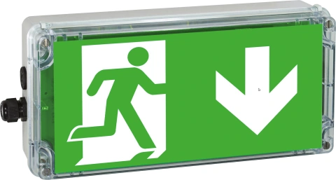 Explosion proof ilum. Sig EXIT zone1/21 LED 230 VAC/DC