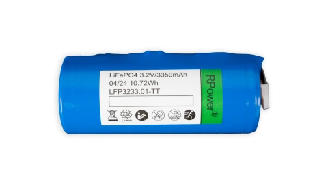 Accu LiFePO4 3.2V 3.3Ah low temp for LED luminaires