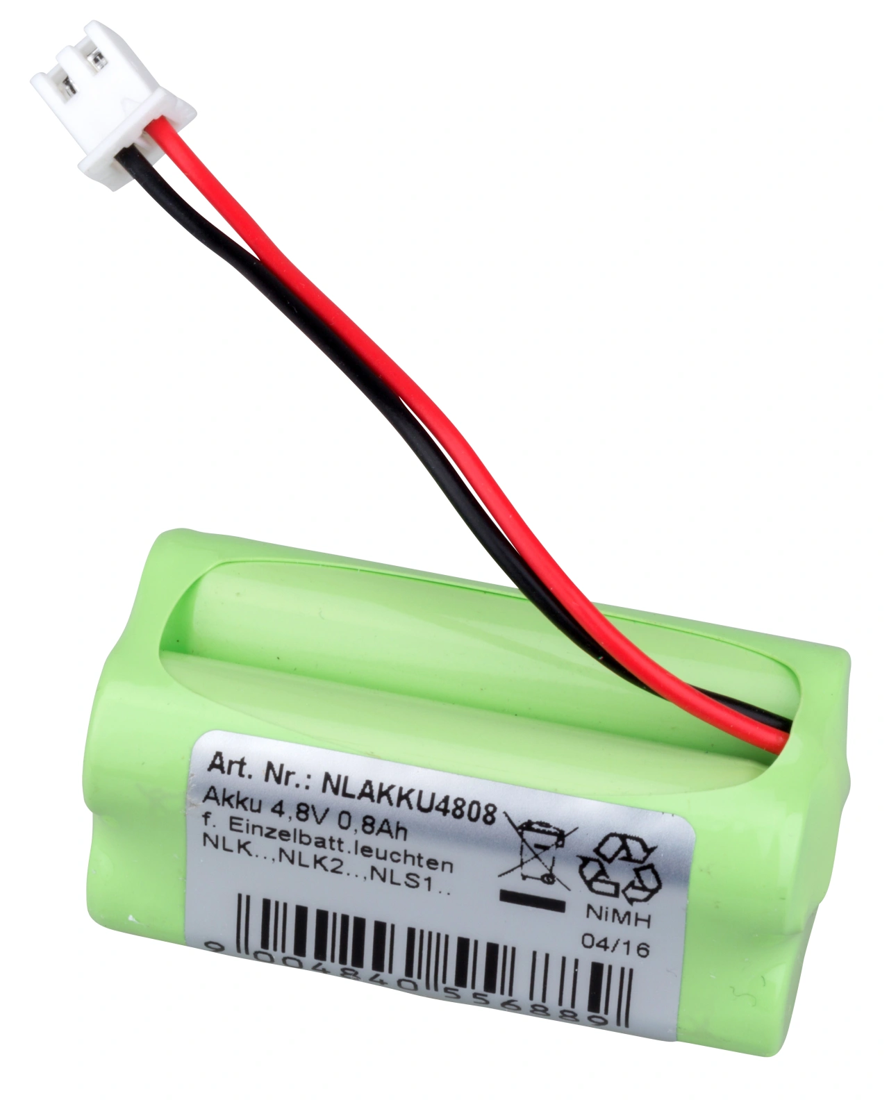Accu 4,8V 0,8 Ah ptr.NLK1., NLK2., NLK3.,  NLS1.