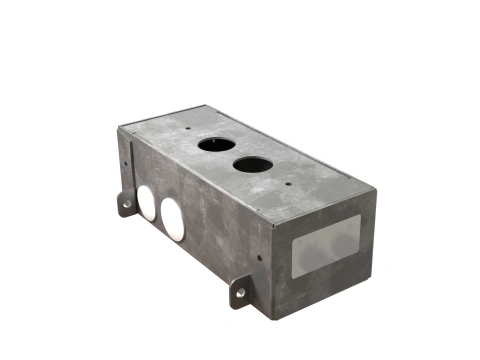 Cutie incastrare beton ptr.C.il. Siguranta Design AM/AX
