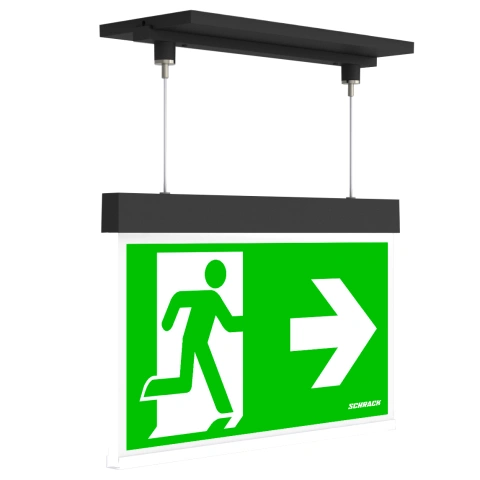 C.il. Siguranta AM antracit, LED, suspendat incastrat