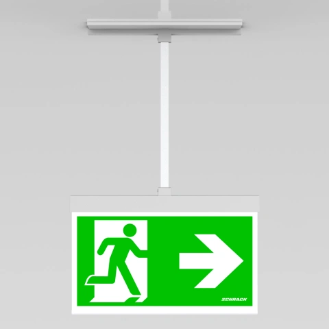 C.il. Siguranta AM alb, LED, incastrat suspendat_3