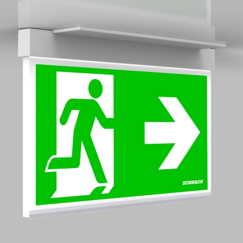 Self-contained luminaire AM LED 3h 230V AC ceiling recessed_2