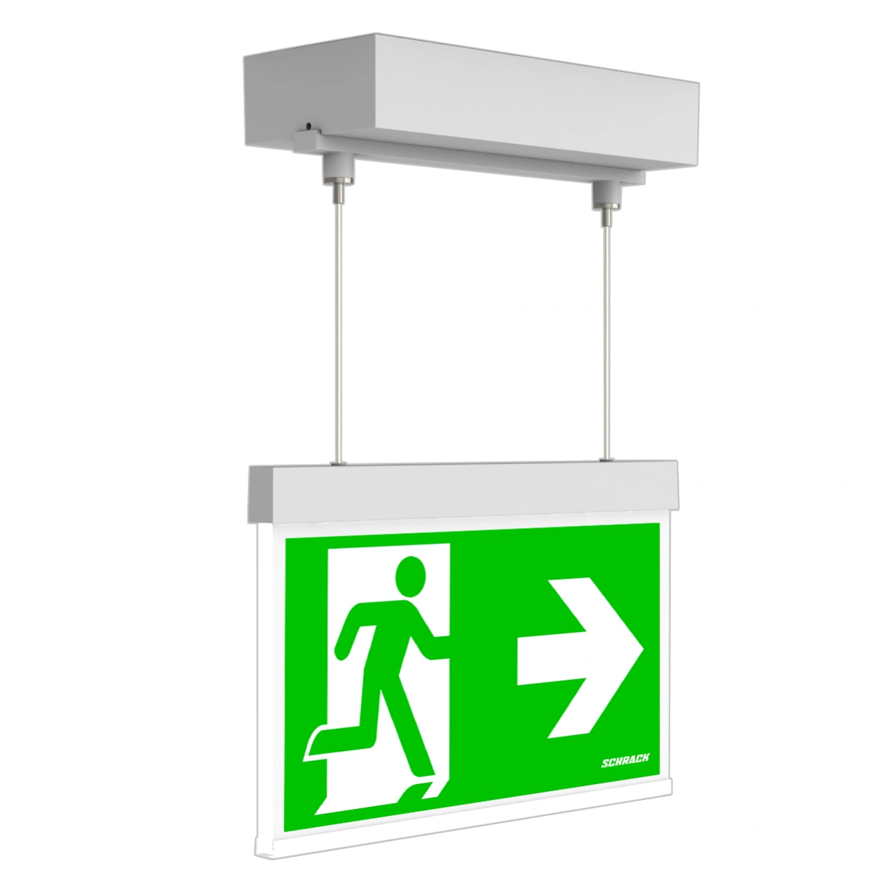 C.il. Siguranta AM alb, LED, suspendat aparent