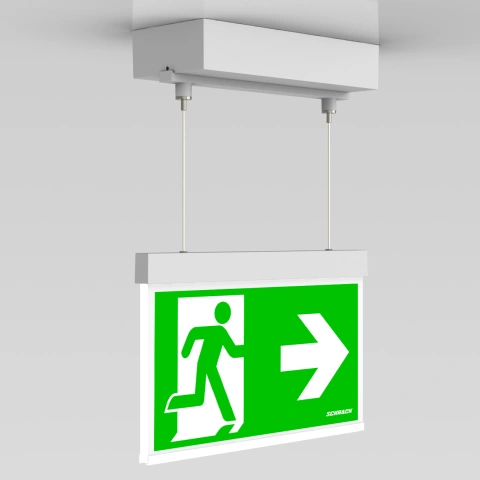 C.il. Siguranta AM alb, LED, suspendat aparent_2