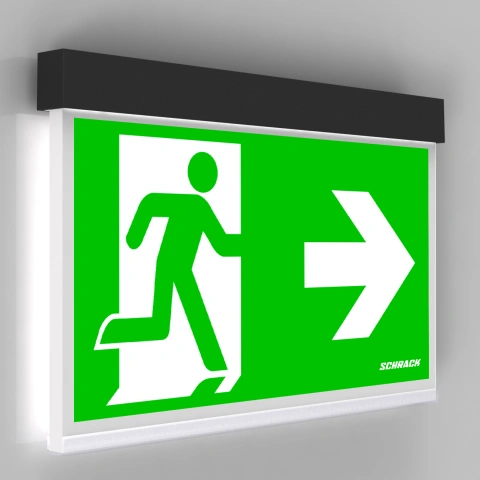 Self-contained luminaire AM LED 3h 230V AC wall recessed_2