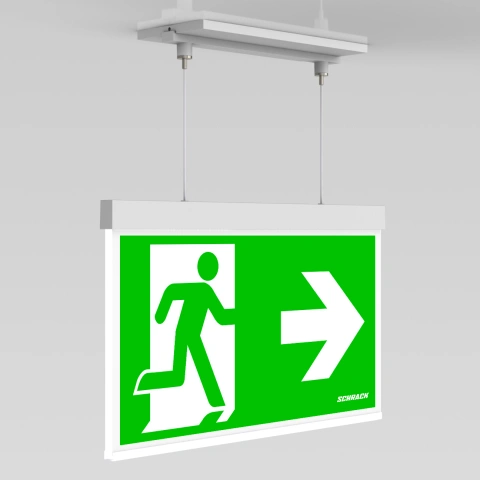 C.il. Siguranta AX alb, LED, suspendat incastrat_2