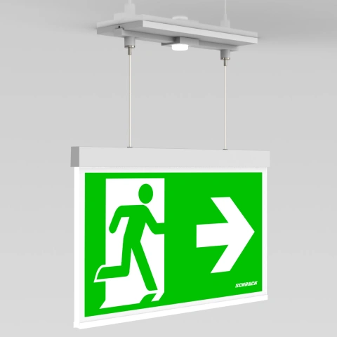 C.il. Siguranta AX Duo alb, LED, suspendat incastrat_2