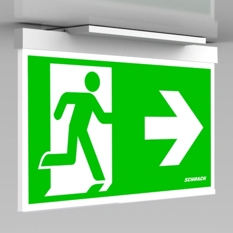 C.il. Siguranta AX alb, LED, incastrat tavan_2