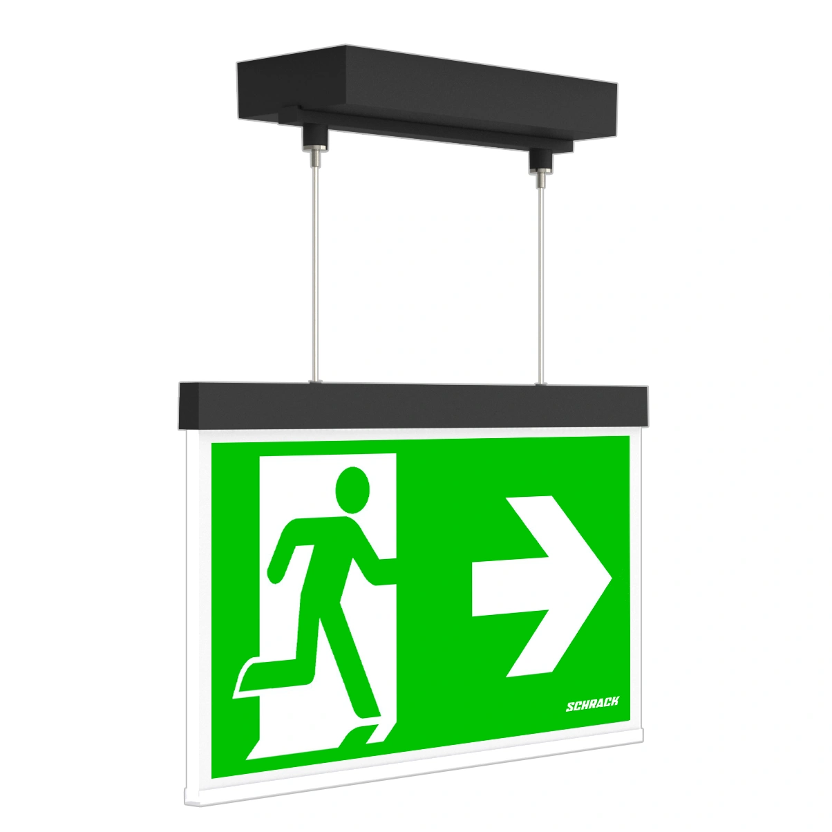 C.il. Siguranta AX antracit, LED, suspendat aparent