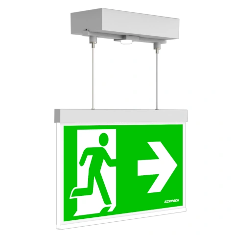 C.il. Siguranta AX Duo alb, LED, suspendat aparent