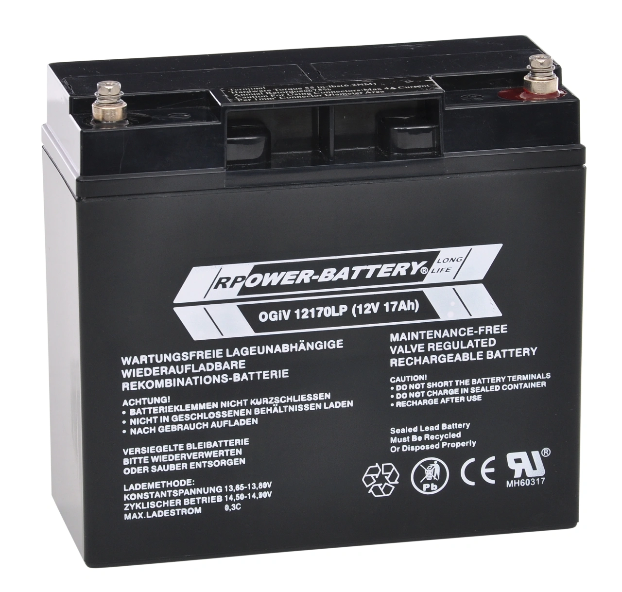 Baterie ptr. CENTRALA Longlife OGIV 12V/17Ah